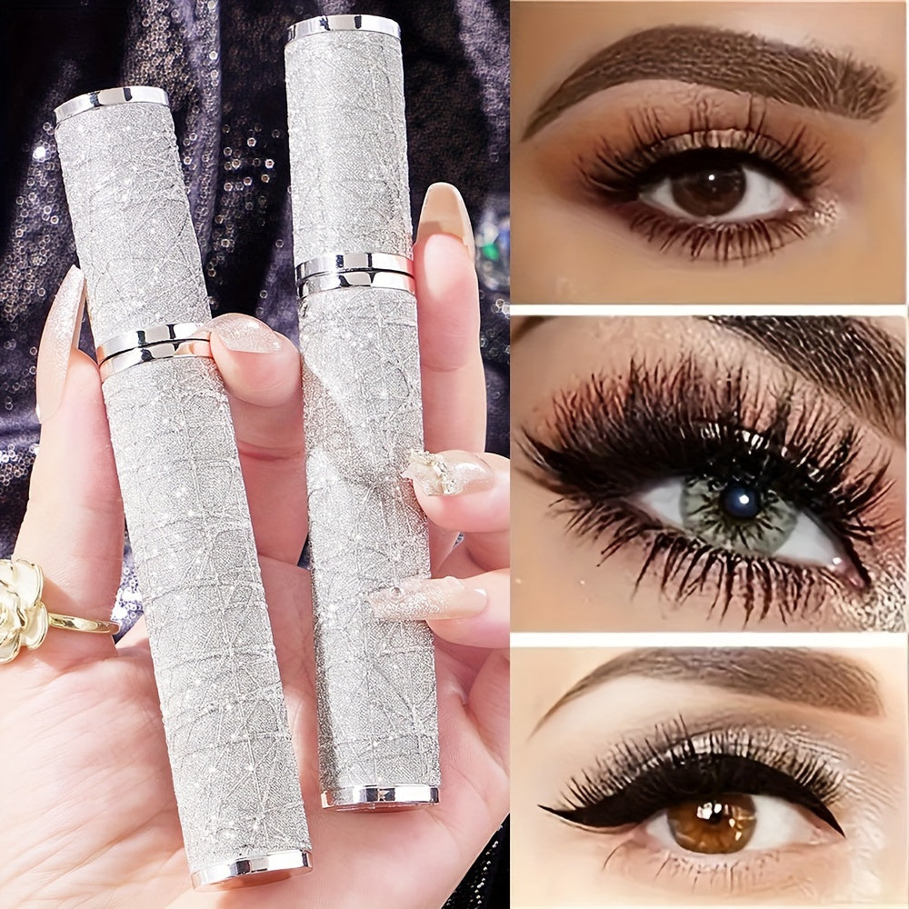 Voluminous Waterproof Black Mascara for All Skin Types Long-Lasting