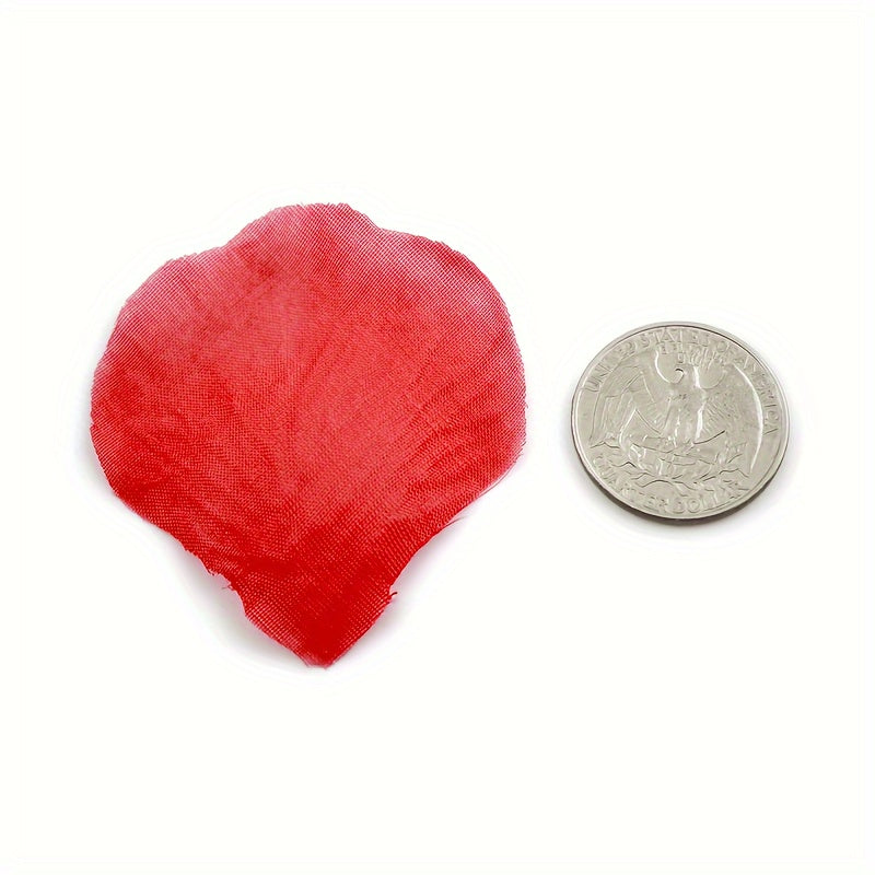 Pétalos de rosa artificiales para bodas y decoraciones DIY, 1000 piezas