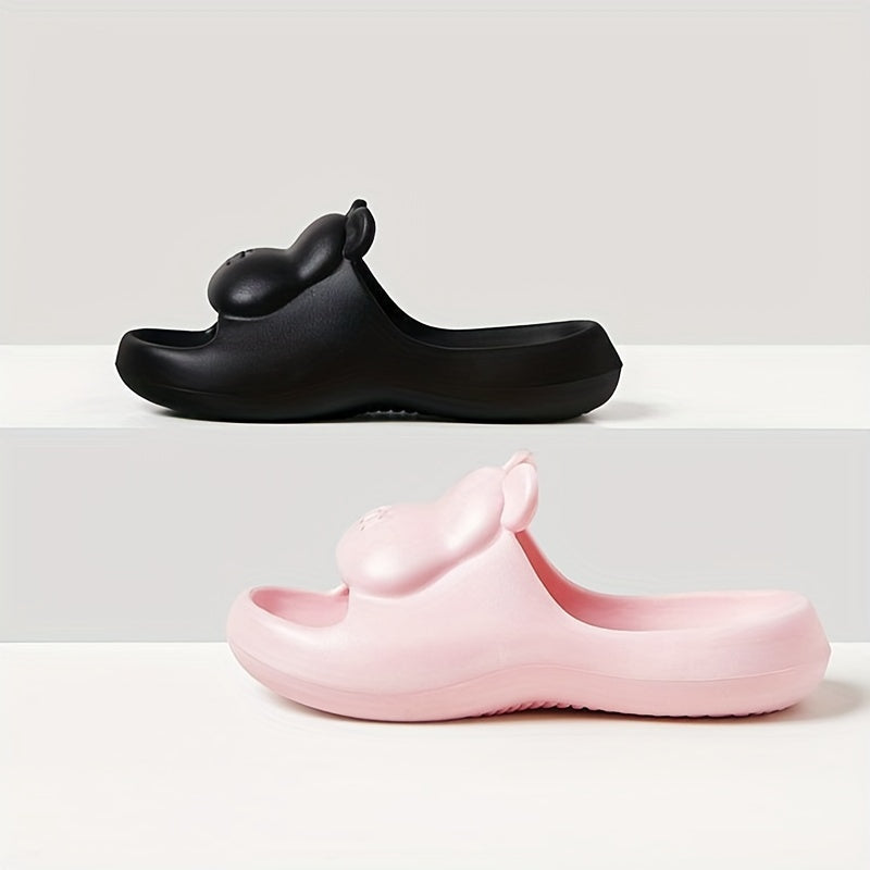 Kids Cartoon Slides Lightweight EVA Open Toe Summer Non-slip Indoor Outdoor