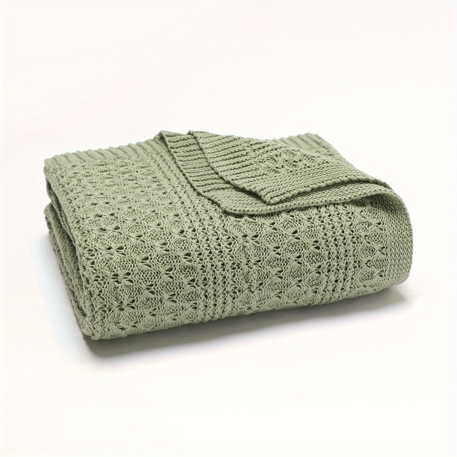 Havo o'tkazadigan to'qilgan yostiqcha, bolalar aravachasi va uy uchun, yengil yashil, osmon moviy, yozgi to'liq rang, shamol o'tkazmaydigan