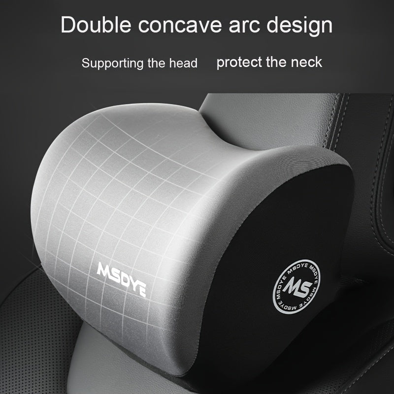 Almohadilla de soporte cervical de espuma viscoelástica para el asiento del conductor del coche