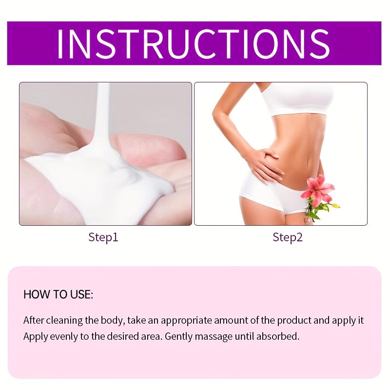 ROZINO 60g Intim Qism Kreemi, Atirgul Hidli, Gippoallergenik, Vitamin E va O'simlik Ekstraktlari bilan Namlantiruvchi, Barcha Terilar Turi uchun Mos, Quruq Teriga Yaroqli, Maxfiy Nozik Teri Parvarishi uchun