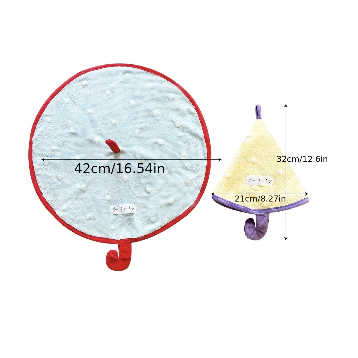 Kichik soyabonlar uchun devorga o'rnatiladigan marvarid velur qo'l sochiq