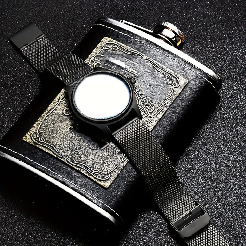 Correa de reloj de malla de acero inoxidable de 22mm para Amazfit GTR 4 3 Pro Bip 5 Modelos