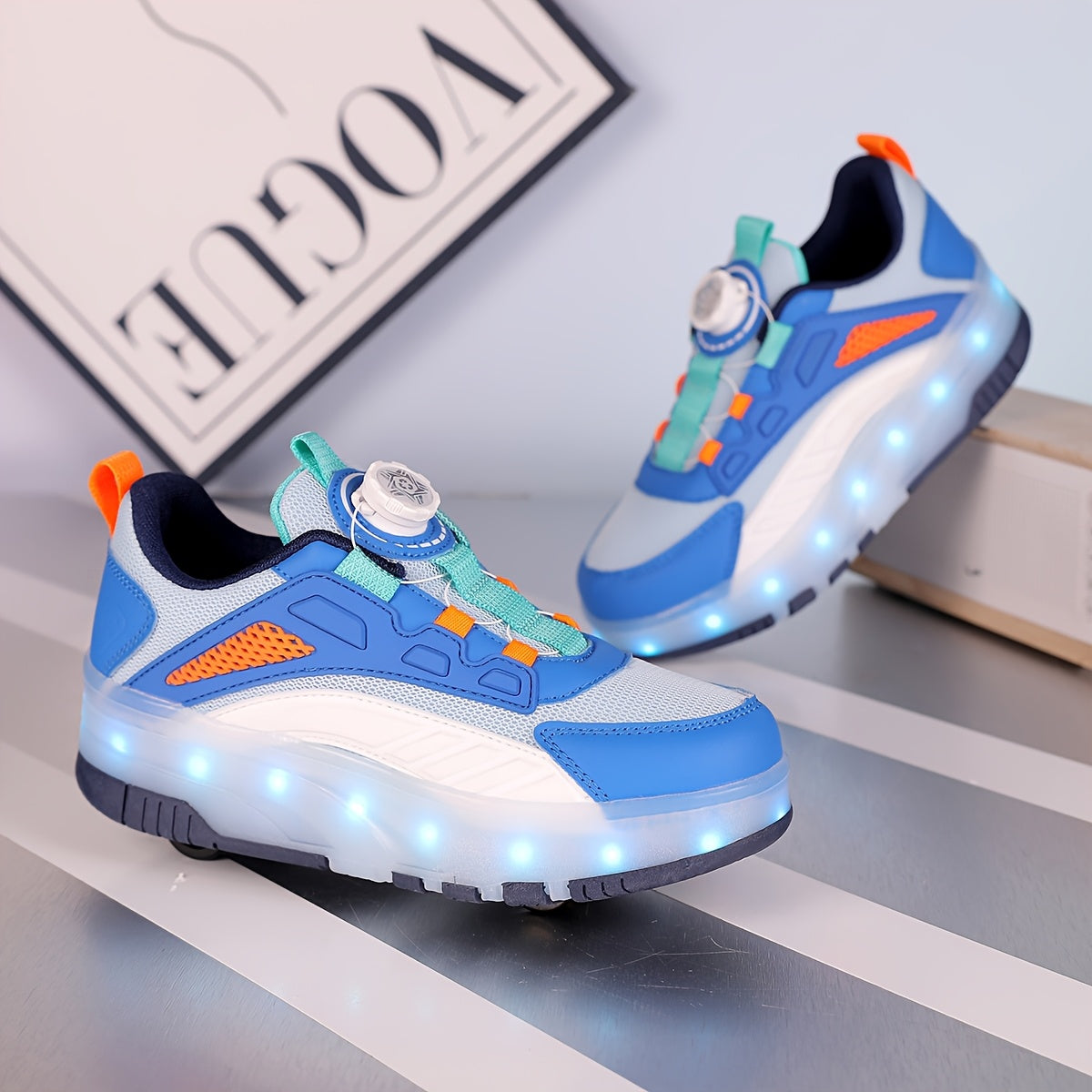 LED Shoes for Kids and Children Boys Girls Outdoor Sports and Leisure All-Season