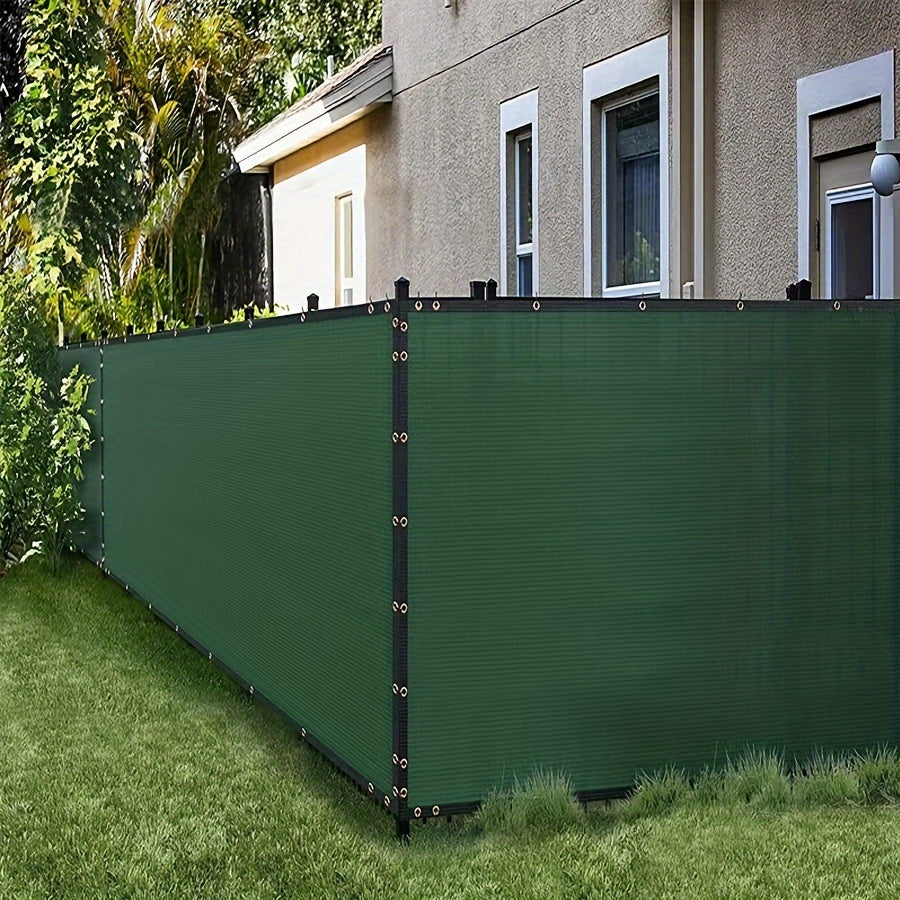 Green Polypropylene Balcony Privacy Screen Mesh Shade Net for Outdoor Spaces
