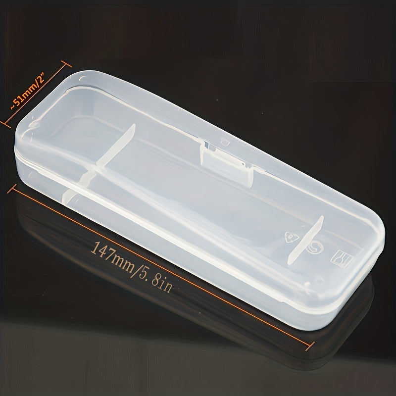 Estuche de viaje para afeitadora de hombre, caja de almacenamiento de plástico duradero, cubierta protectora portátil