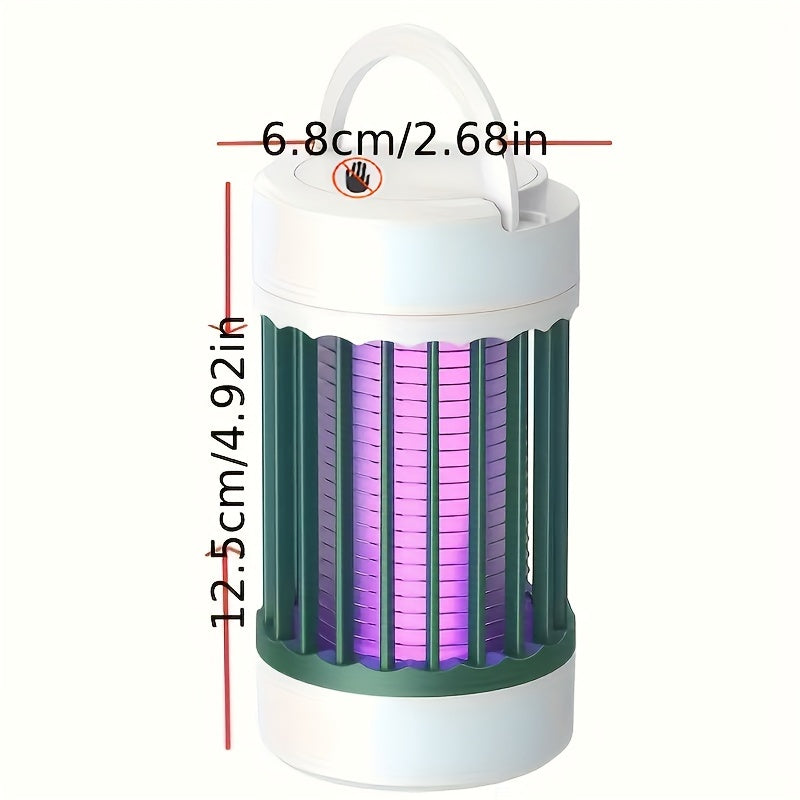 USB-Powered Mosquito Killer Lamp Ultrasonic Bug Zapper Indoor Non-Toxic