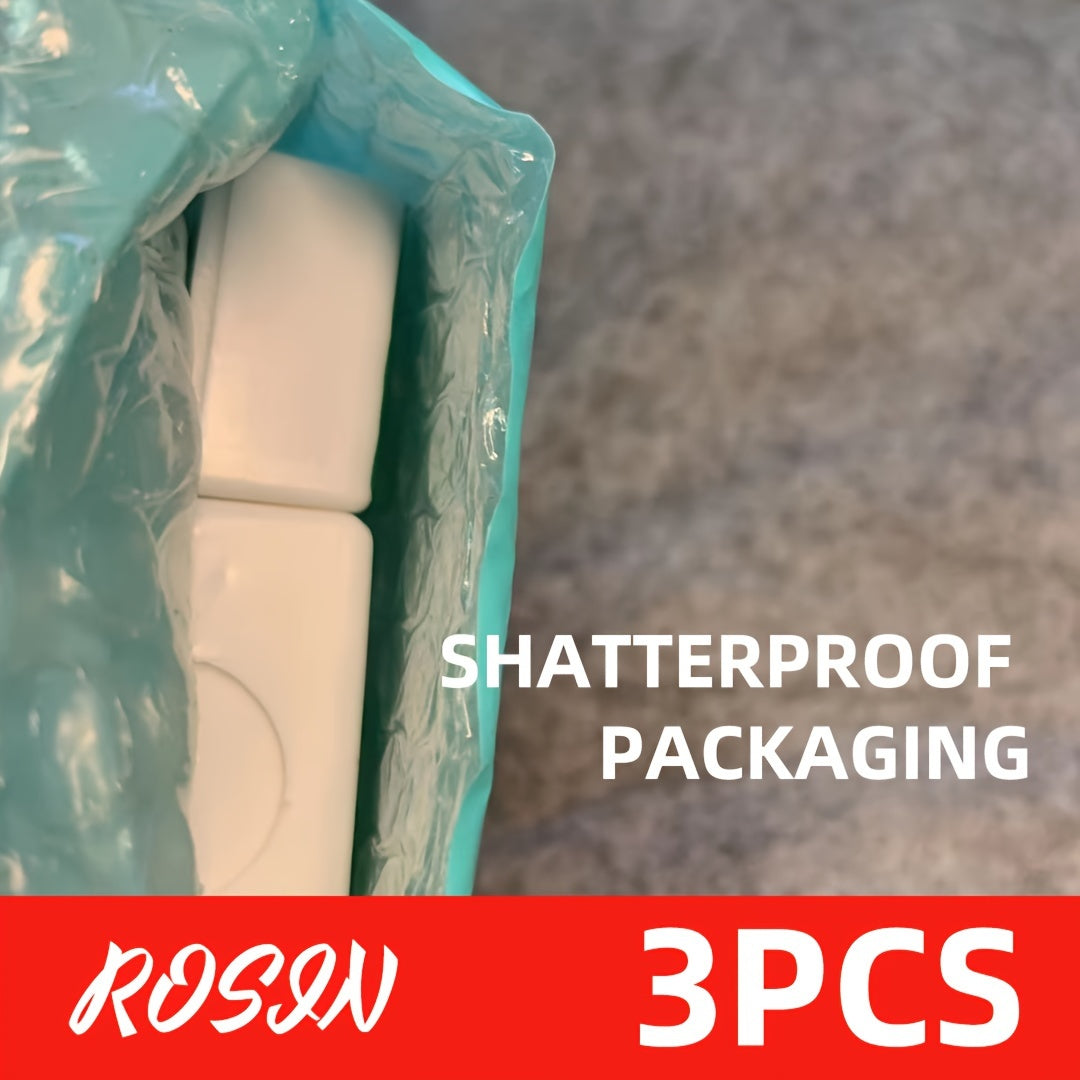 Set of 3 Rosin for Violin Viola Cello Erhu String Instruments Enhances Sound Quality