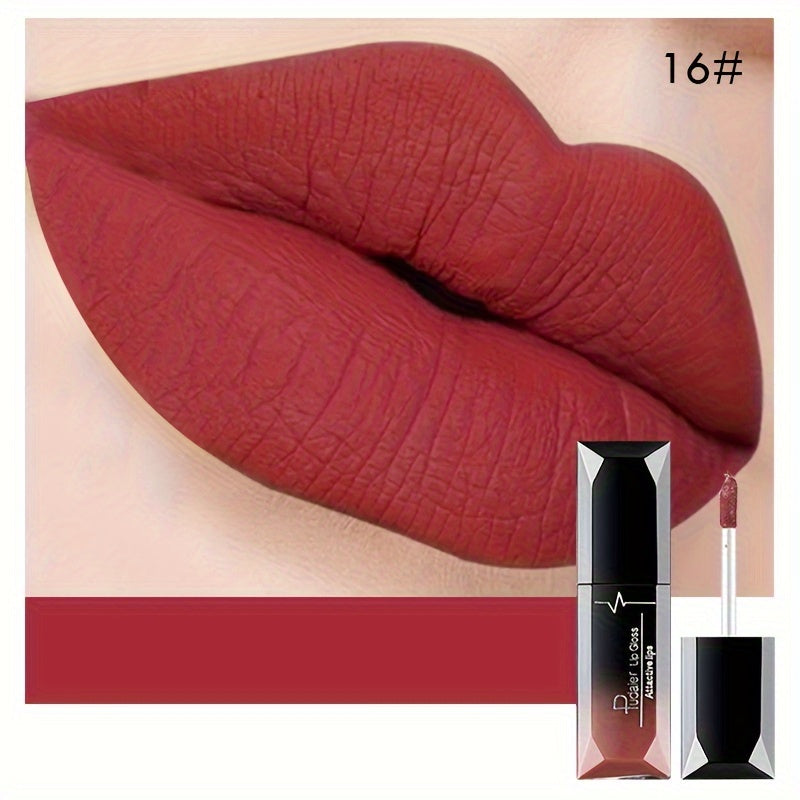 Velvet Matte Liquid Lipstick Long-Lasting Waterproof Berry Nude Tones