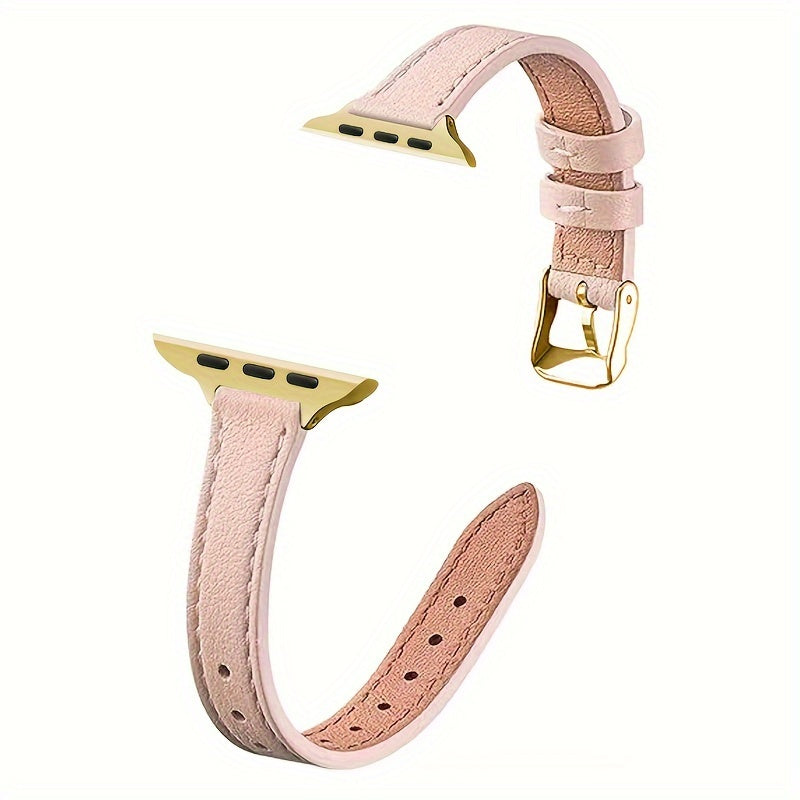 Women Leather Replacement Watch Band Strap for Apple Watch