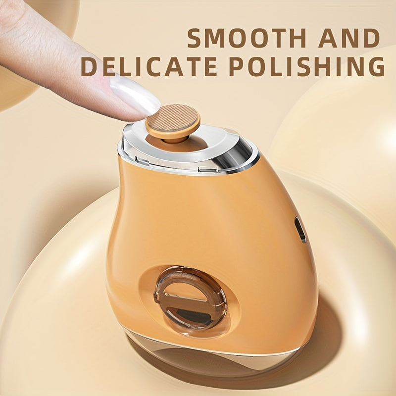 Electric Nail Clipper and Grinder 2-in-1 Rechargeable USB Charging for Adults