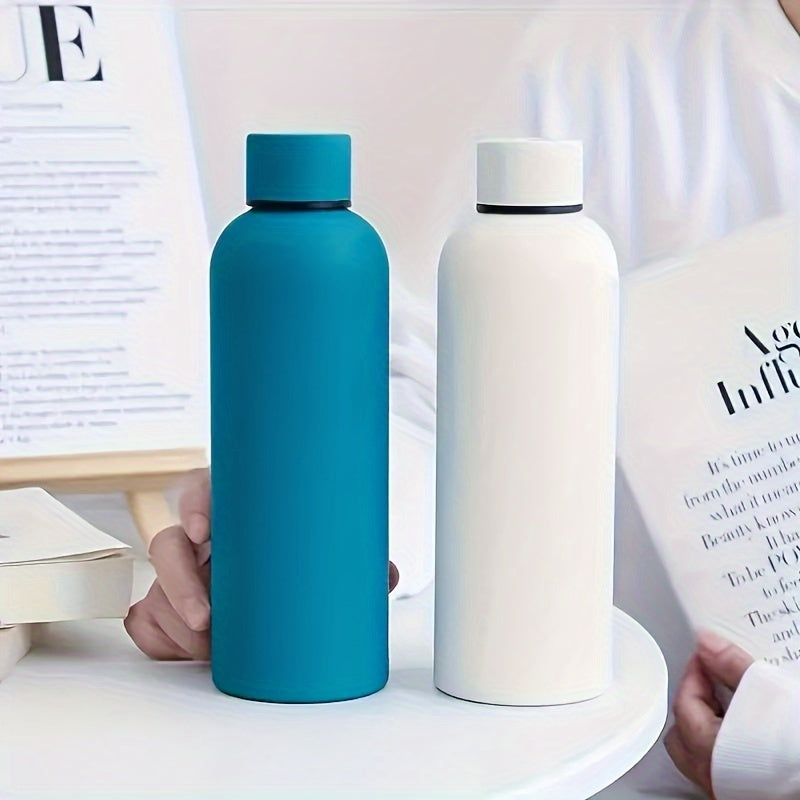 Insulated Water Bottle 500ml Stainless Steel Hot Cold Drink Bottle for Outdoor Sports