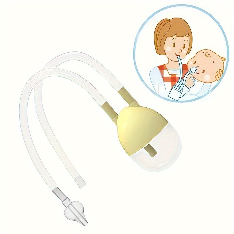 Children's Nasal Aspirator for Managing Nasal Discharge and Congestion