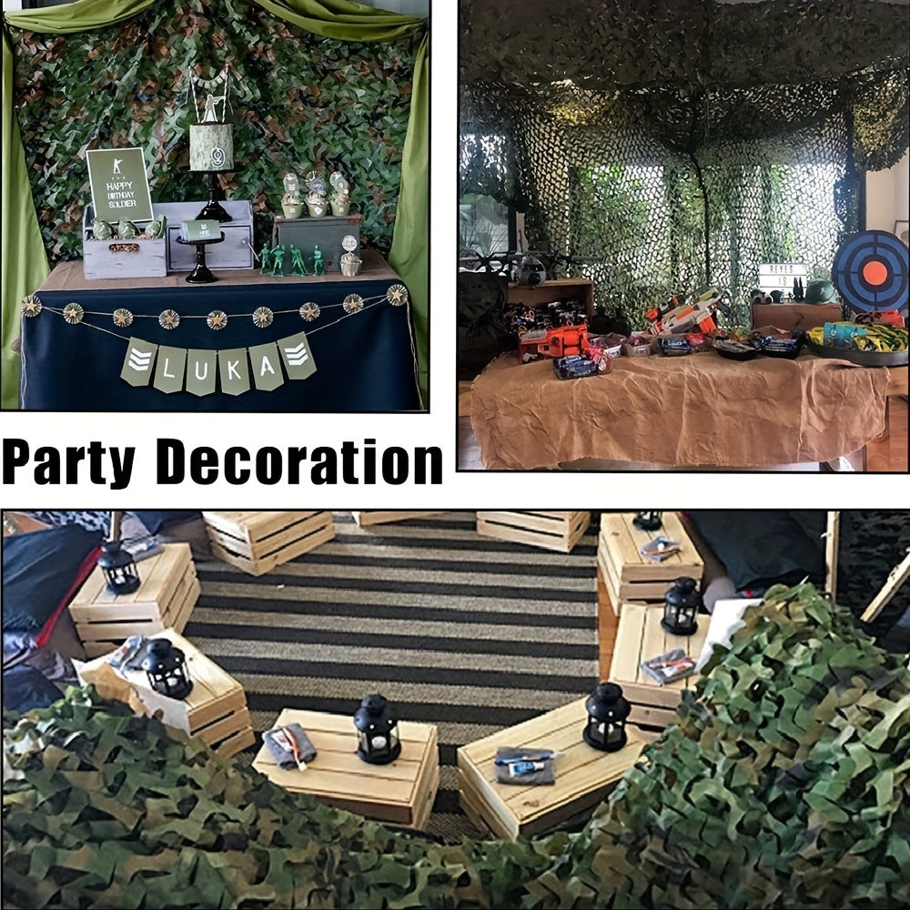 Outdoor Camouflage Netting for Military Hunting Camping and Party Decoration