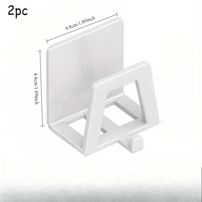 Wall-Mounted Steel Pot and Pan Holder Rack for Kitchen Storage Organization