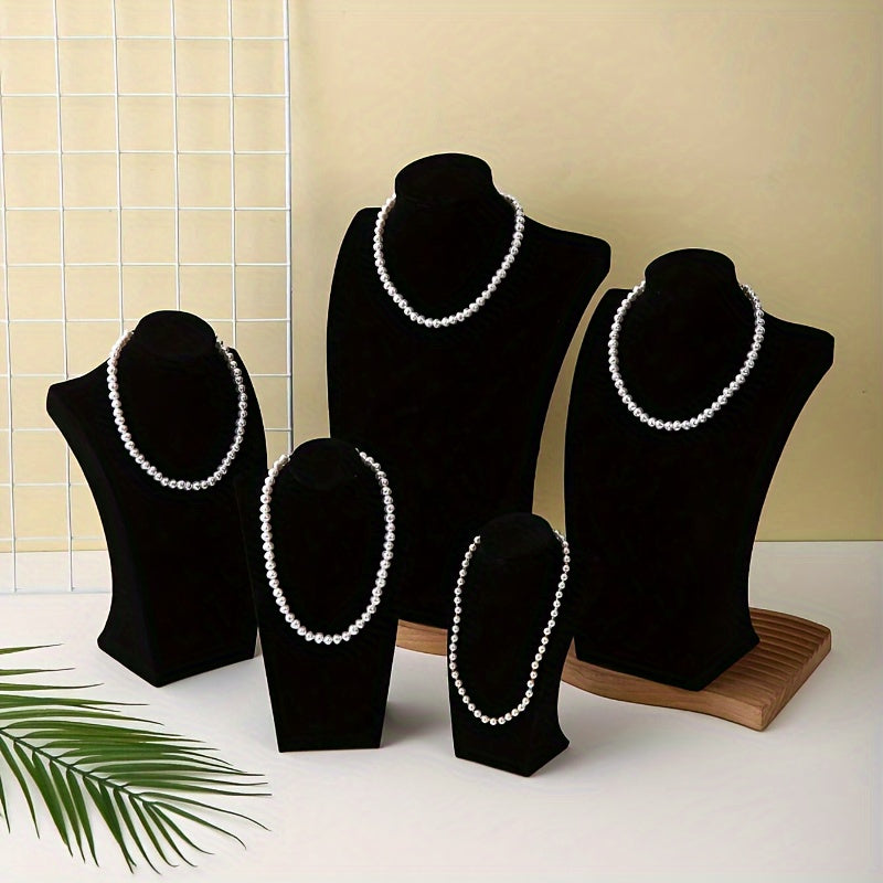 Velvet Jewelry Display Stand for Necklaces and Photography