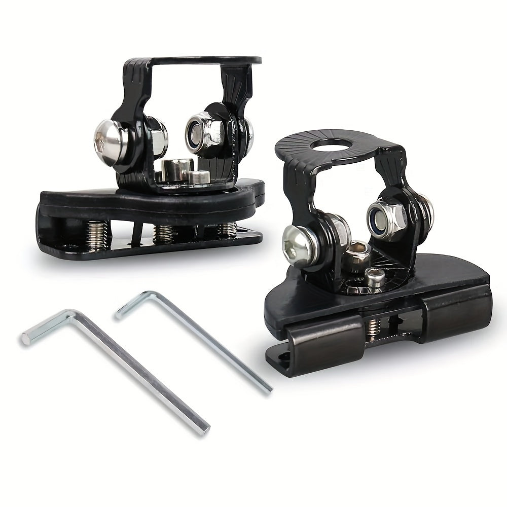 LED Work Light Mount Bracket Black/Silvery for Off Road SUV ATV Iron