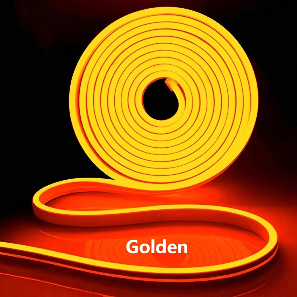 12V LED Neon Flexible Strip Light 5 Meter Indoor Outdoor Advertising Sign Ambient Lighting