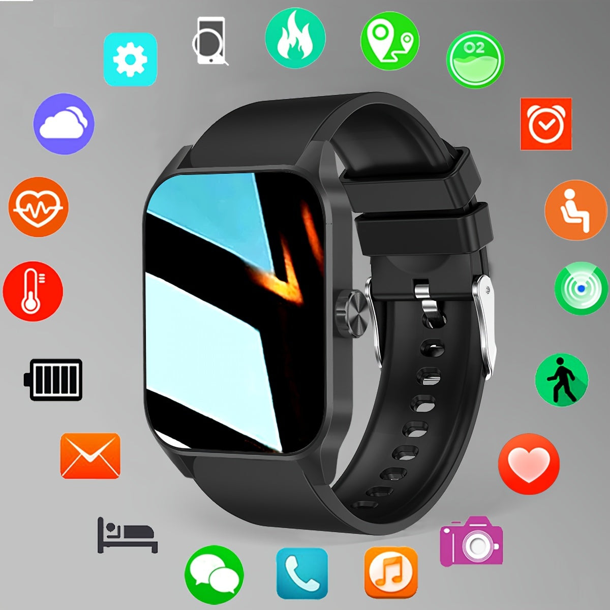 Women's Smartwatch with 3D Dial, Wireless Calling, Music, Messages, 100+ Sports Modes