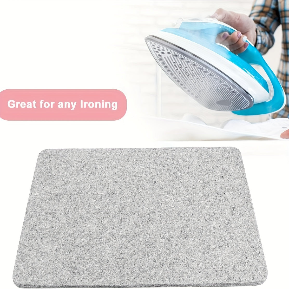Гладильный коврик из прочного термостойкого полиэстера, складной, для квилтинга, шитья, рукоделия