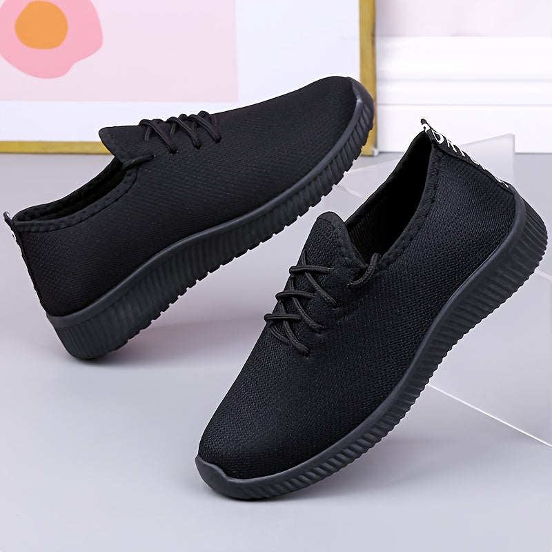 Women's Lightweight 3D Knit Casual Sneakers for Running and Hiking