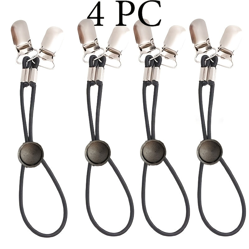 Elastic Bed Sheet Straps with Adjustable Holders Universal Fit for Mattress Sofa Couch