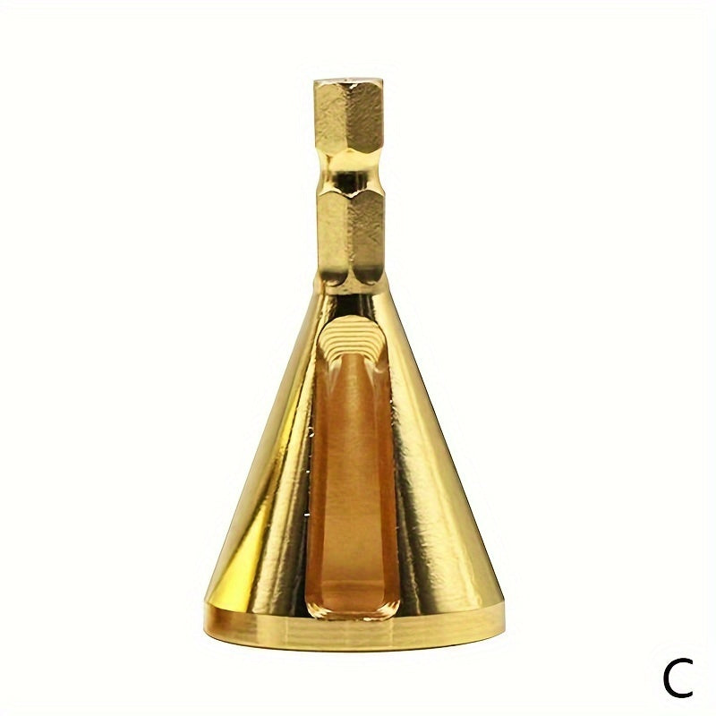 Universal Metal Burr Removal and Chamfering Tool for Drills