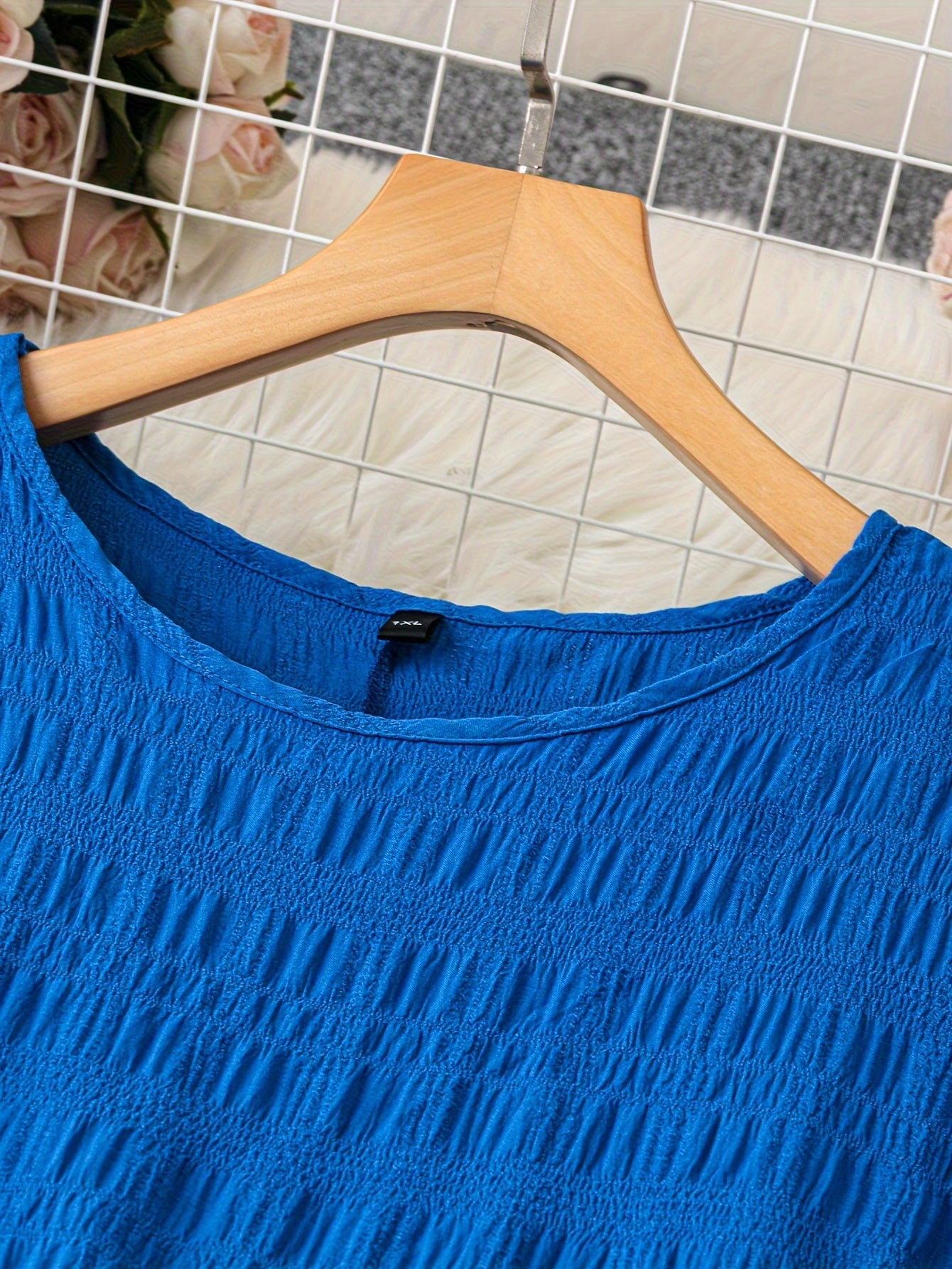 Plus Size Ruffle Hem Tank Dress Sleeveless Casual Summer Dress for Women