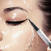 Women Waterproof Black Fine Tip Eyeliner Pen Long-Lasting Smudge-Proof