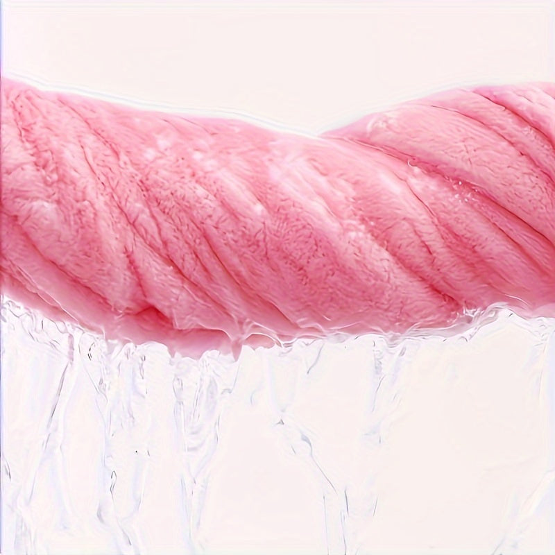 Kids Hooded Towel Pink Microfiber Sheep Shape Super Absorbent Machine Washable