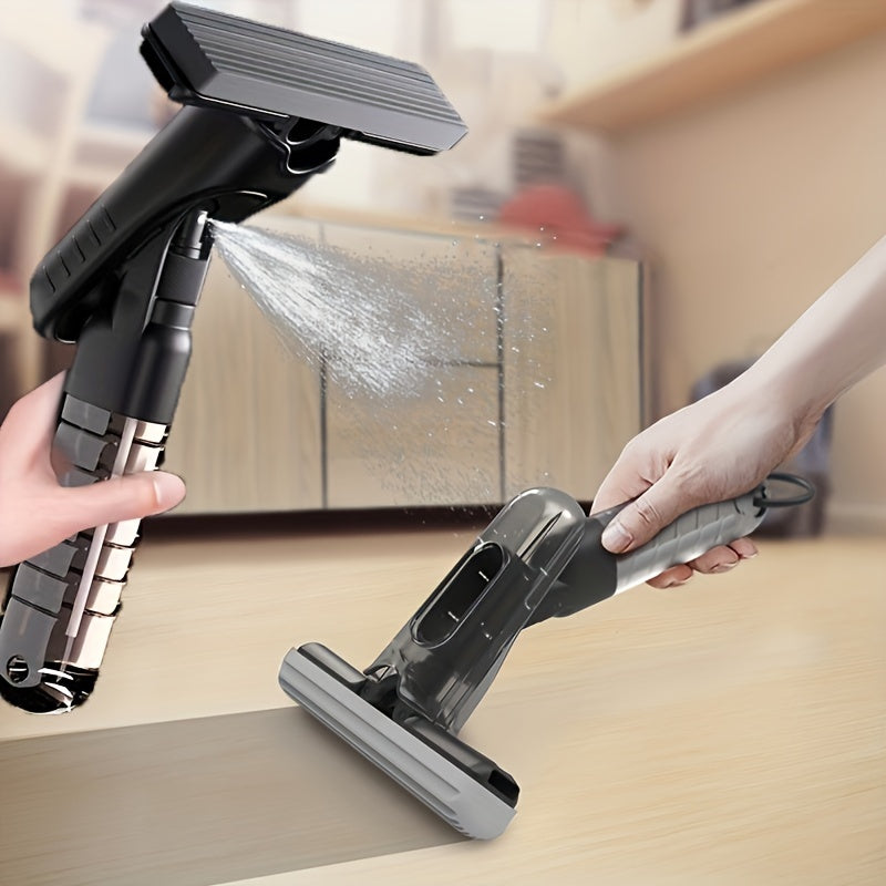 Compact Spray Mop for Hardwood Floors with Reusable Microfiber Pad