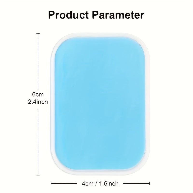 100 dona EMS massaj plashlari mashq trenerlari uchun, qayta ishlatiladigan, quvvat talab qilmaydi