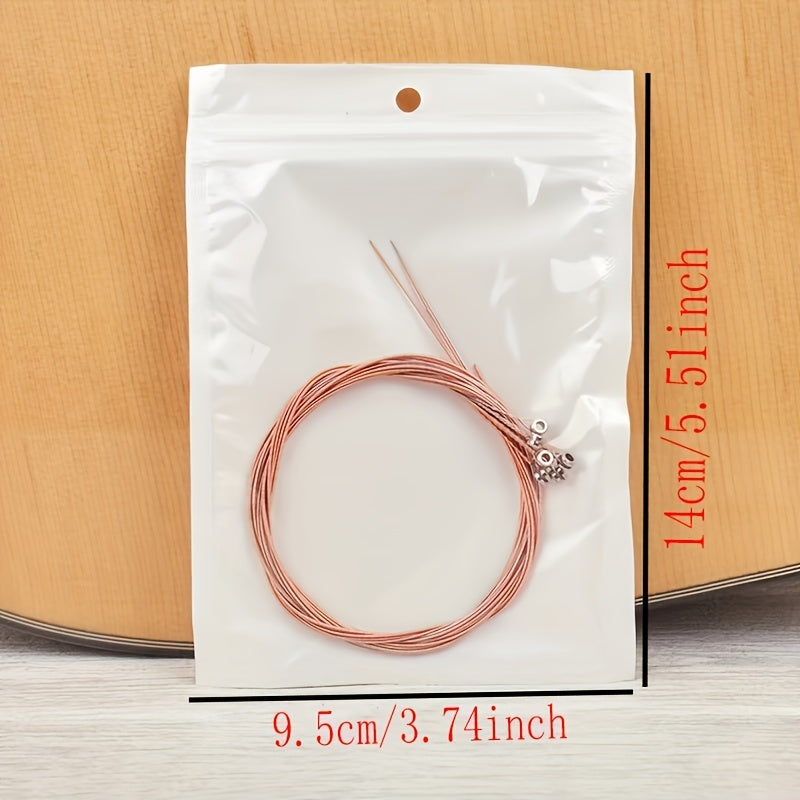 Steel Coated Acoustic Guitar Strings for Musicians