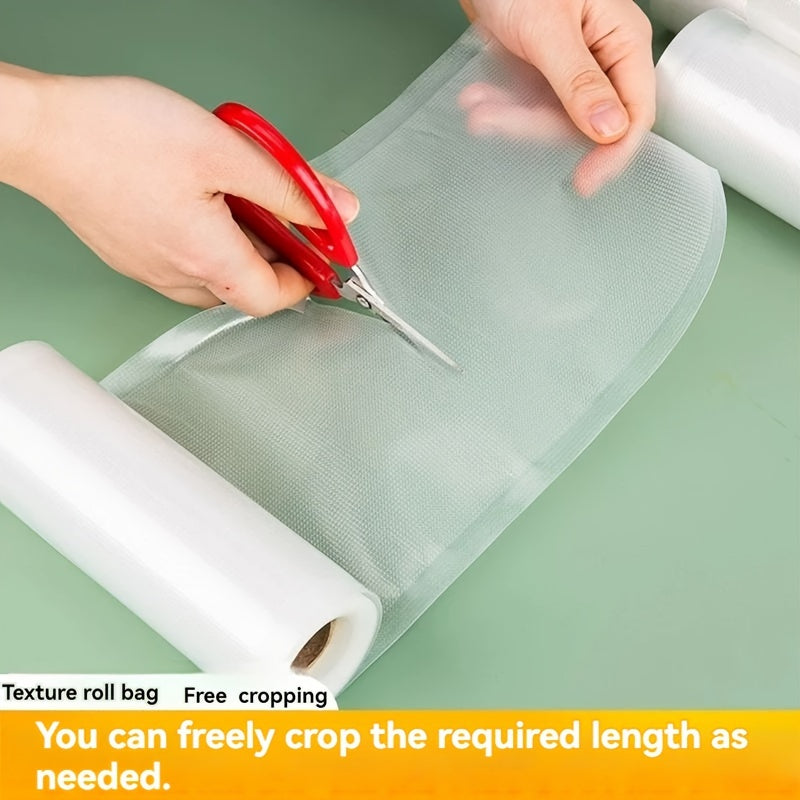 Oziq-ovqat uchun vakuumli muhrlash sumkalar, BPAsiz, tijorat darajasi, 2 ta rulon, turli o'lchamlarda