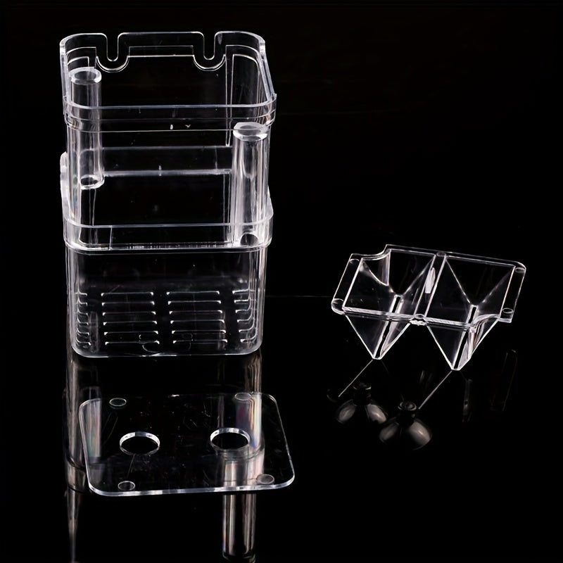 Acrylic Fish Tank Breeding Box Incubator Isolation Tank for Fish Breeding and Incubation