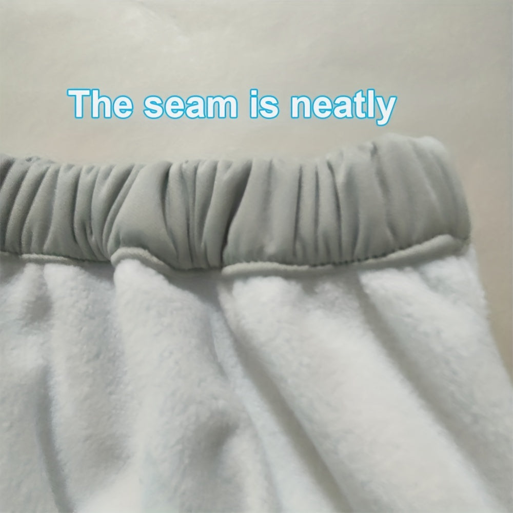 Pañal de tela lavable de poliéster gris para adolescentes y adultos de 35-95kg, a prueba de fugas, transpirable y reutilizable