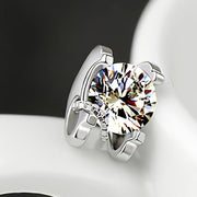 Vintage Boho uslubi 925 sterling kumush Moissanite pendant marjon - tasodifiy kiyim yoki sovg'a uchun nafis buyum.