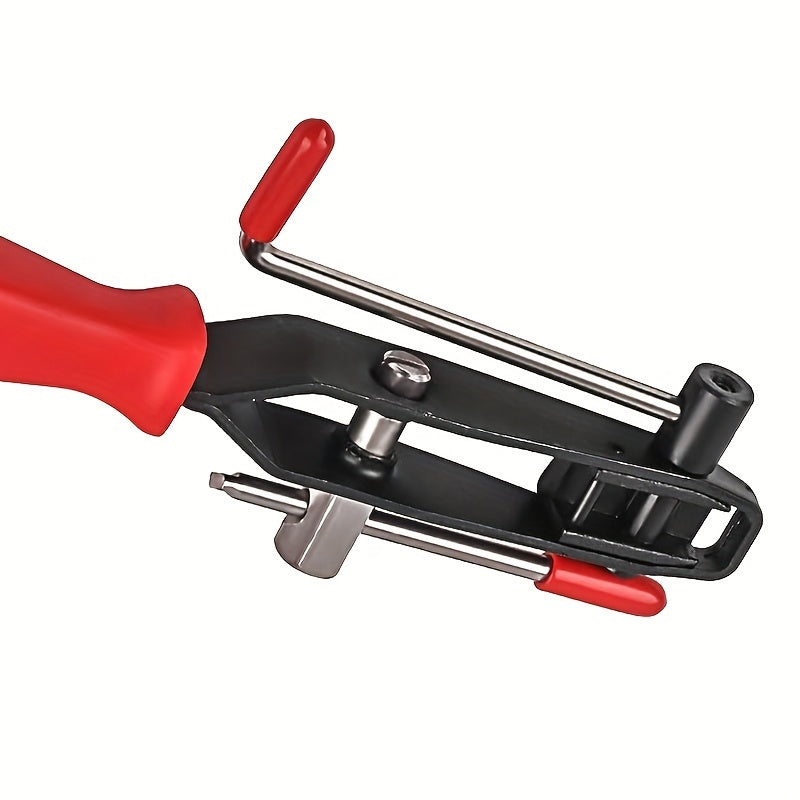 Juego de 2 pinzas para abrazaderas de juntas CV para vehículos, rojo, herramienta automotriz