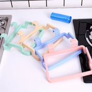 Eshik ortiga o'rnatiladigan plastik sumka ushlagich, panda dizayni bilan, oshxona chiqindilari uchun, uyda saqlash uchun uy-ro'zg'or tashkilotchisi