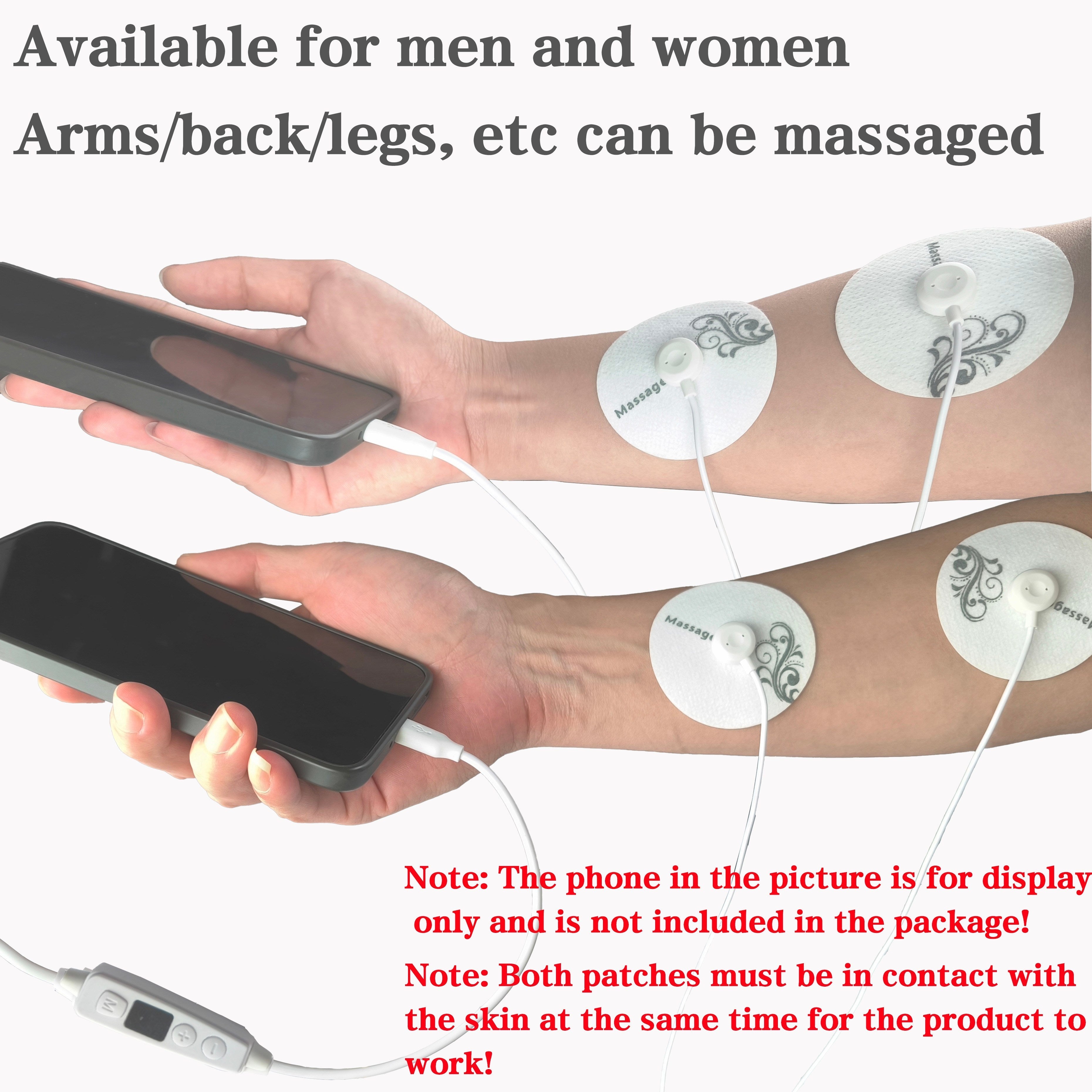 Uch tugmachali displeyga ega mini massajer, USB quvvatlanadi, 6 rejim, 8 intensivlik darajasi, qo'llar, sonlar va orqa uchun konvertor boshini o'z ichiga oladi. To'liq tana massaji uchun ideal, portativ dizayn.