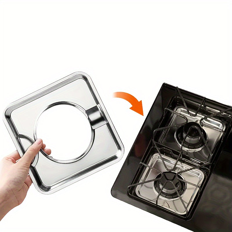 Gas stove base with square burner cover drip pan 19.48cm x 19.48cm fits WP786333 AP6011553 PS11744751