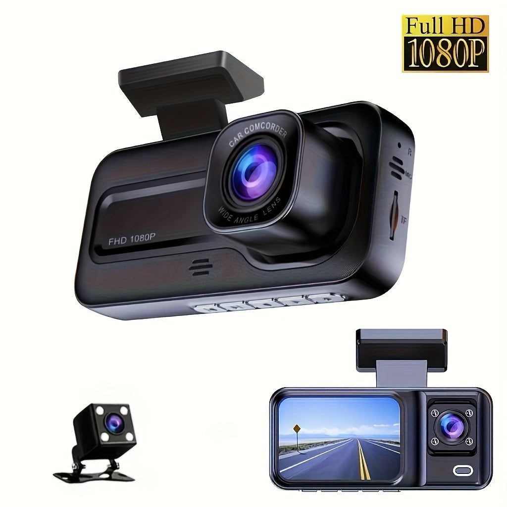 Car DVR Dash Camera 1080P Night Vision Loop Recording 32GB SD Included