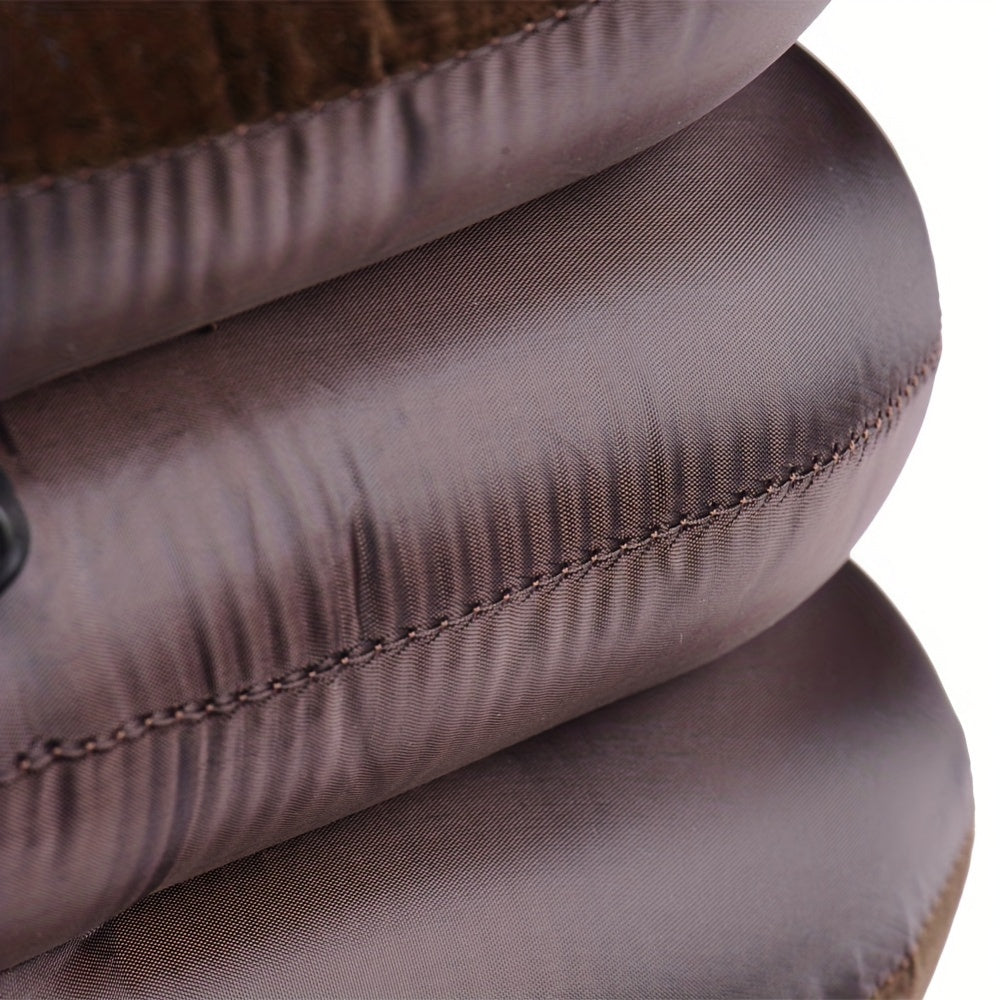 Inflatable Neck Pillow Travel and Relaxation Soft Traction Support