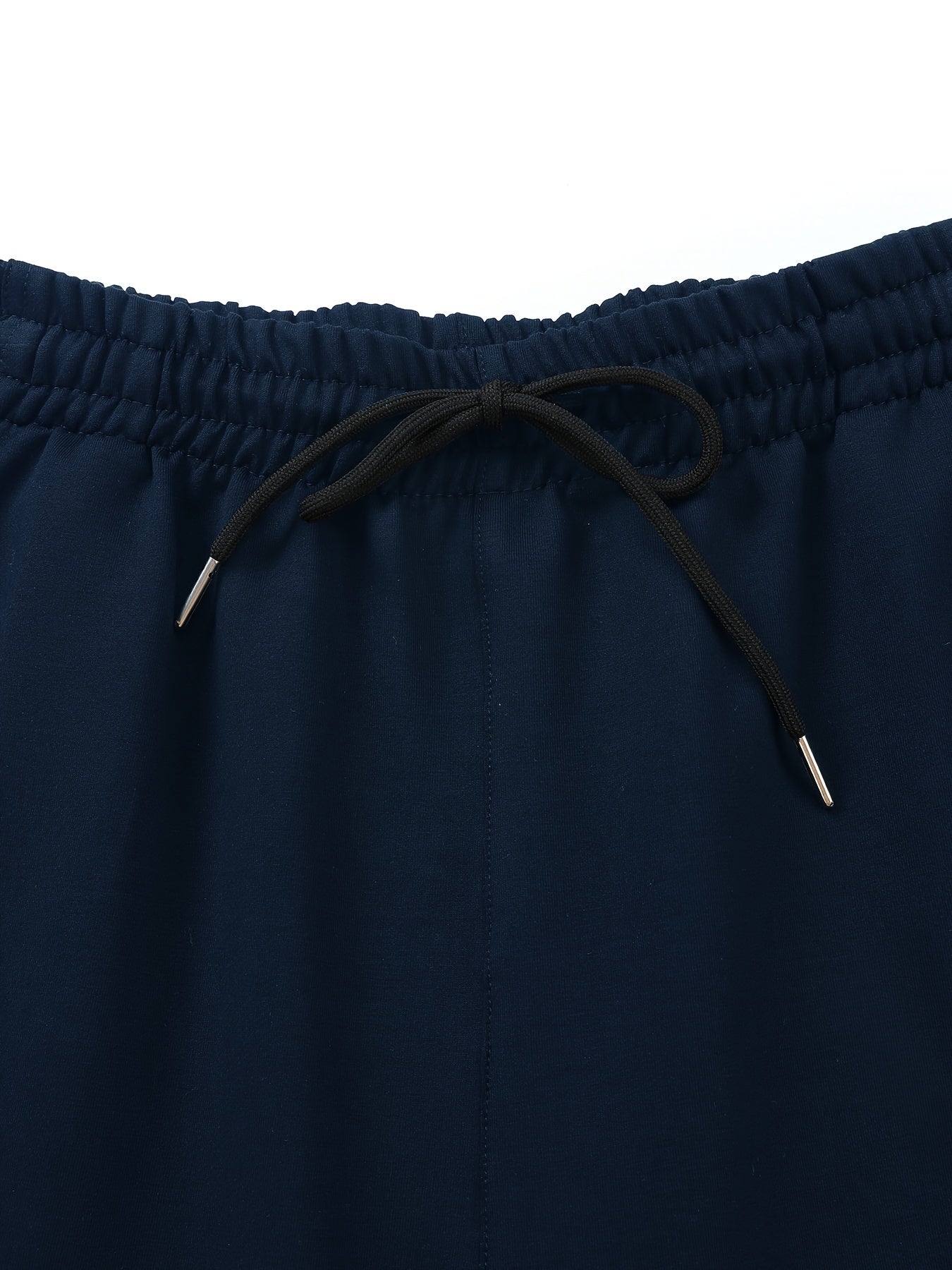 Men's Long Sleeve Jacket and Pants Set with Letters and Stripes for All Seasons