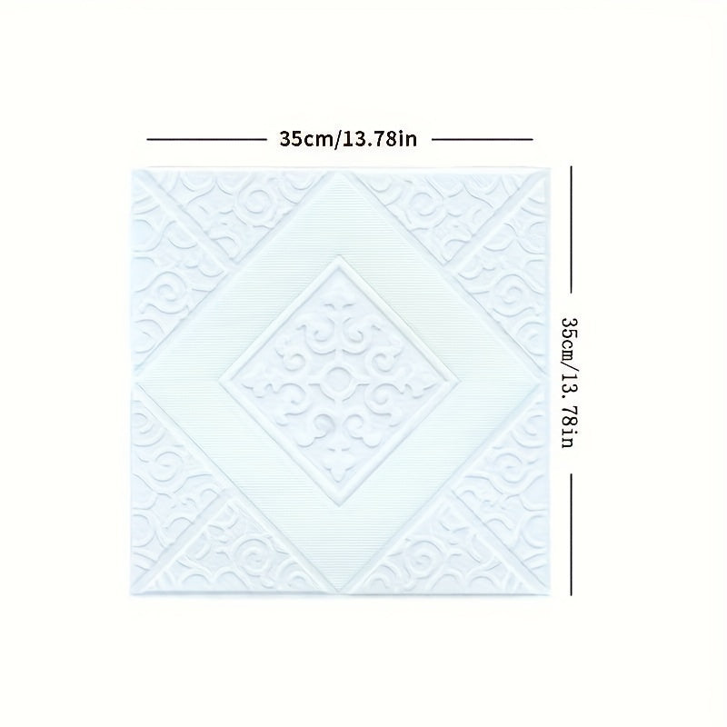 Self-Adhesive Waterproof 3D Textured Wallpaper for Kitchen Living Room Bedroom Decor