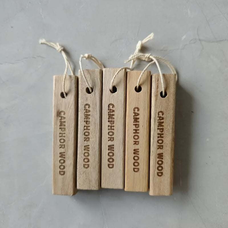 Varitas de incienso herbal de madera de alcanfor para armarios, prevención de moho, eliminación de olores