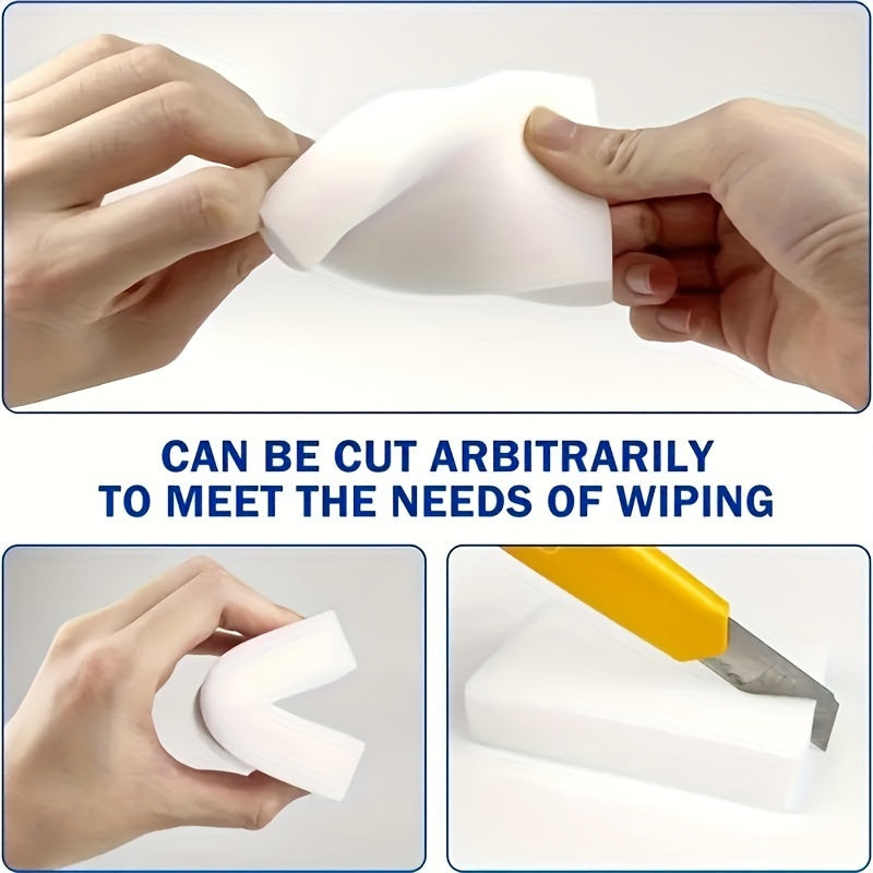 Ko‘p qavatli Magic Sponj O‘chirgich Paketi – Oshxona, hammom va pol uchun melamin ko‘pikli tozalash padlari