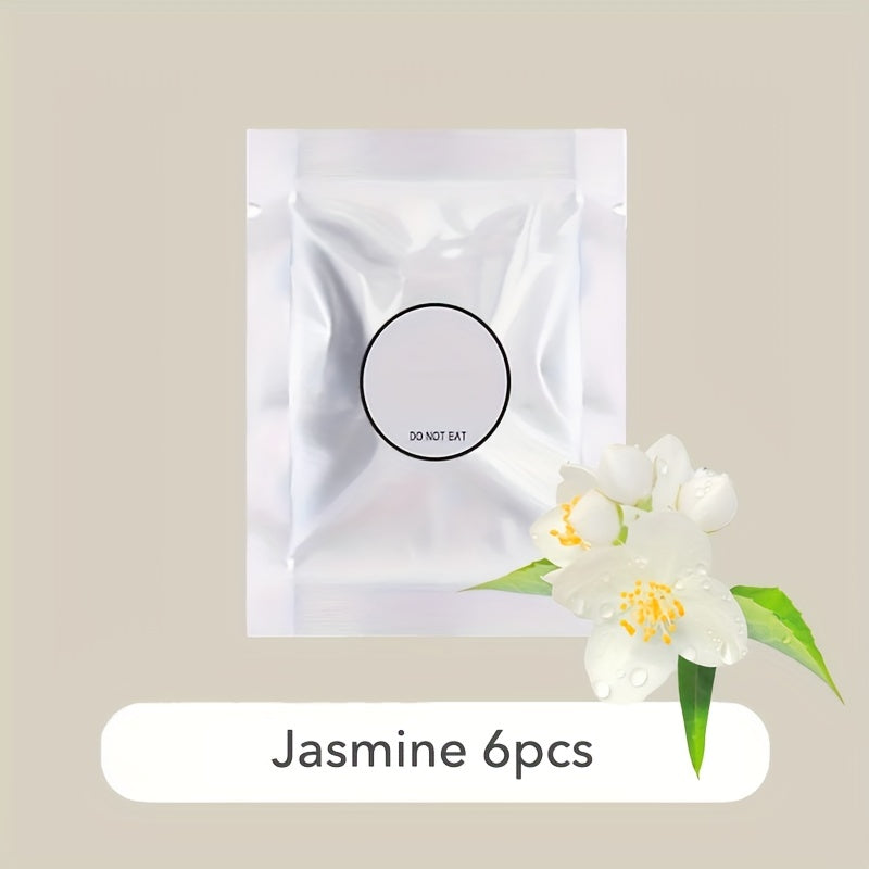 6-Piece Car Air Freshener Set Refill Vent Perfume Long-Lasting Scent