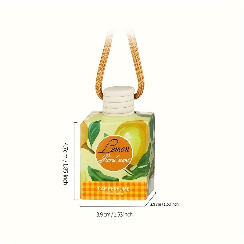 4-in-1 Avtomobil havo tozalagichi yog'ochdan yasalgan osma bezak uzoq davom etadigan aromat